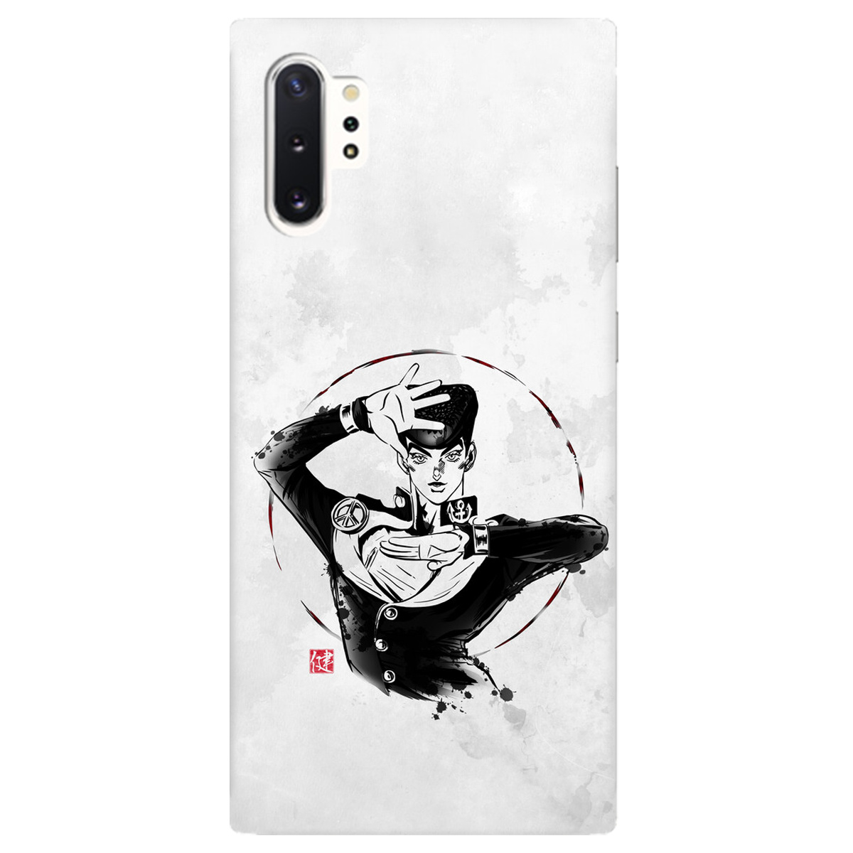 Чехол для Samsung Galaxy Note 10 Plus прозрачный Josuke Higashikata - фото 1 - Чехлы для телефонов