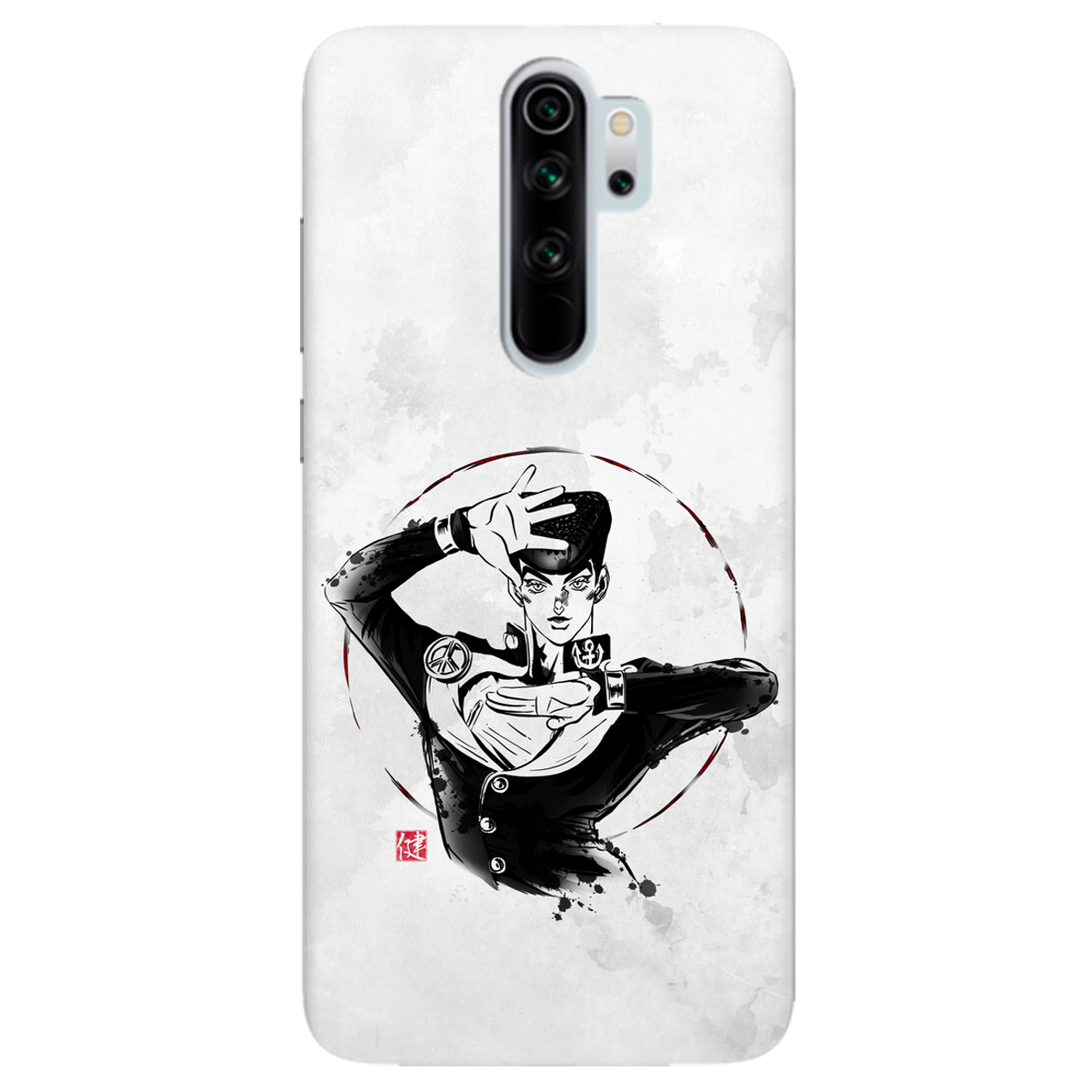 Чехол для Xiaomi Redmi Note 8 Pro прозрачный Josuke Higashikata - фото 1 - Чехлы для телефонов