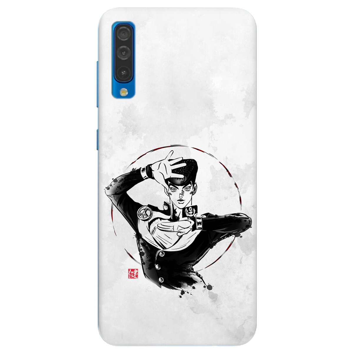 Чехол для Samsung Galaxy A30s прозрачный Josuke Higashikata - фото 1 - Чехлы для телефонов