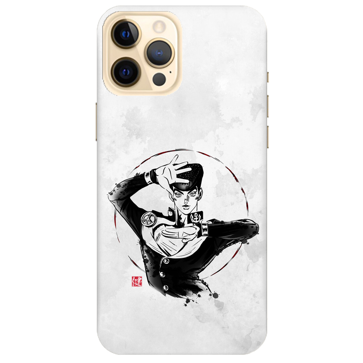 Чехол для Apple iPhone 12 Pro Max прозрачный Josuke Higashikata - фото 1 - Чехлы для телефонов