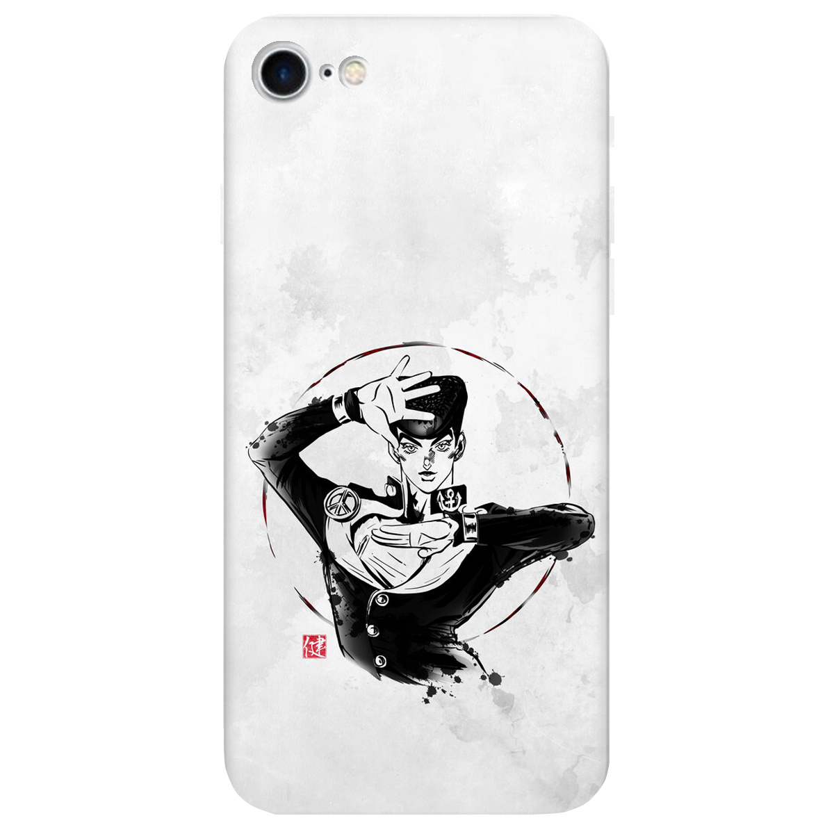 Чохол для Apple iPhone SE 2020 прозорий Josuke Higashikata - фото 1 - Чохли для телефонів