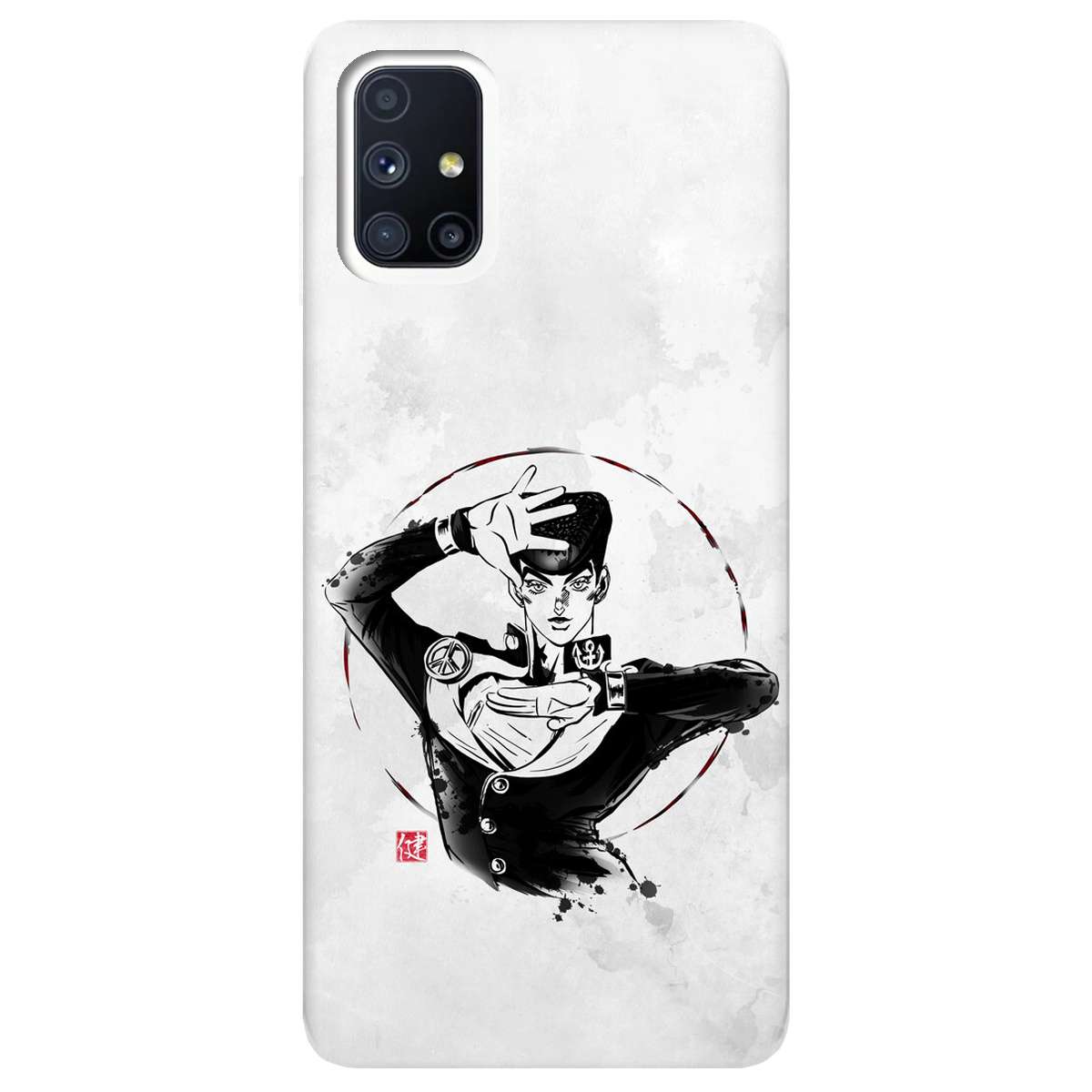 Чехол для Samsung Galaxy M51 прозрачный Josuke Higashikata - фото 1 - Чехлы для телефонов