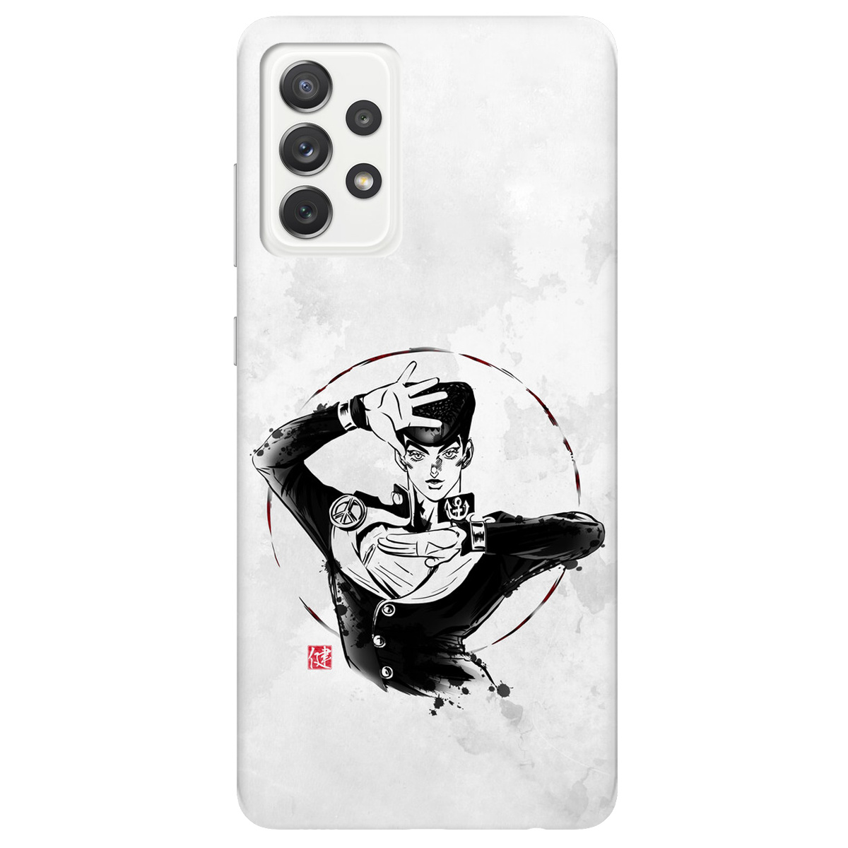 Чехол для Samsung Galaxy A72 прозрачный Josuke Higashikata - фото 1 - Чехлы для телефонов