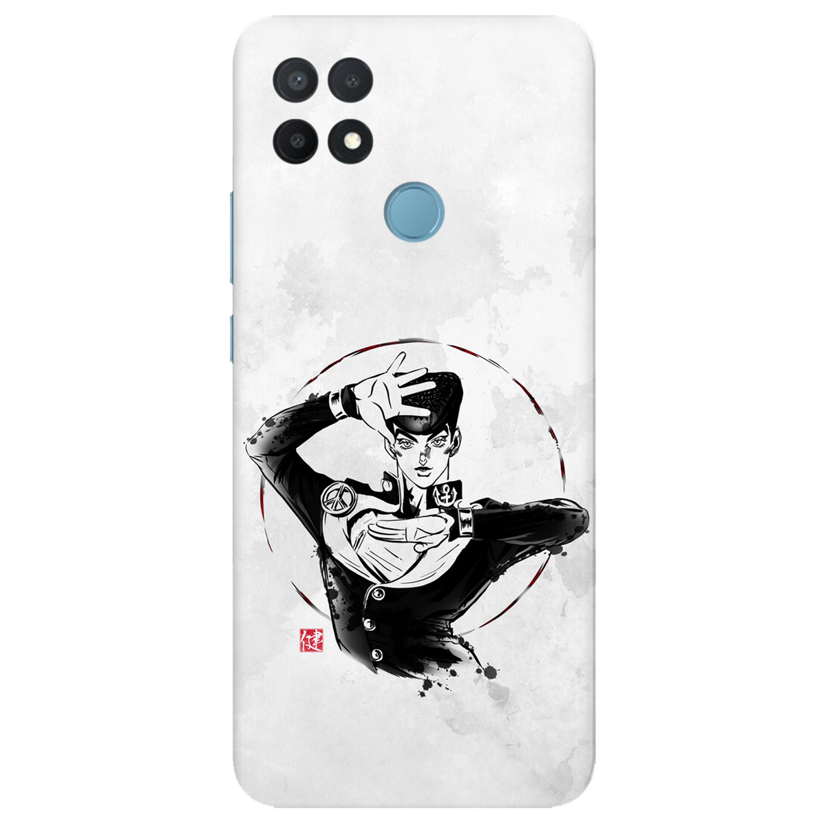 Чехол для Oppo A15s/ A15 прозрачный Josuke Higashikata - фото 1 - Чехлы для телефонов