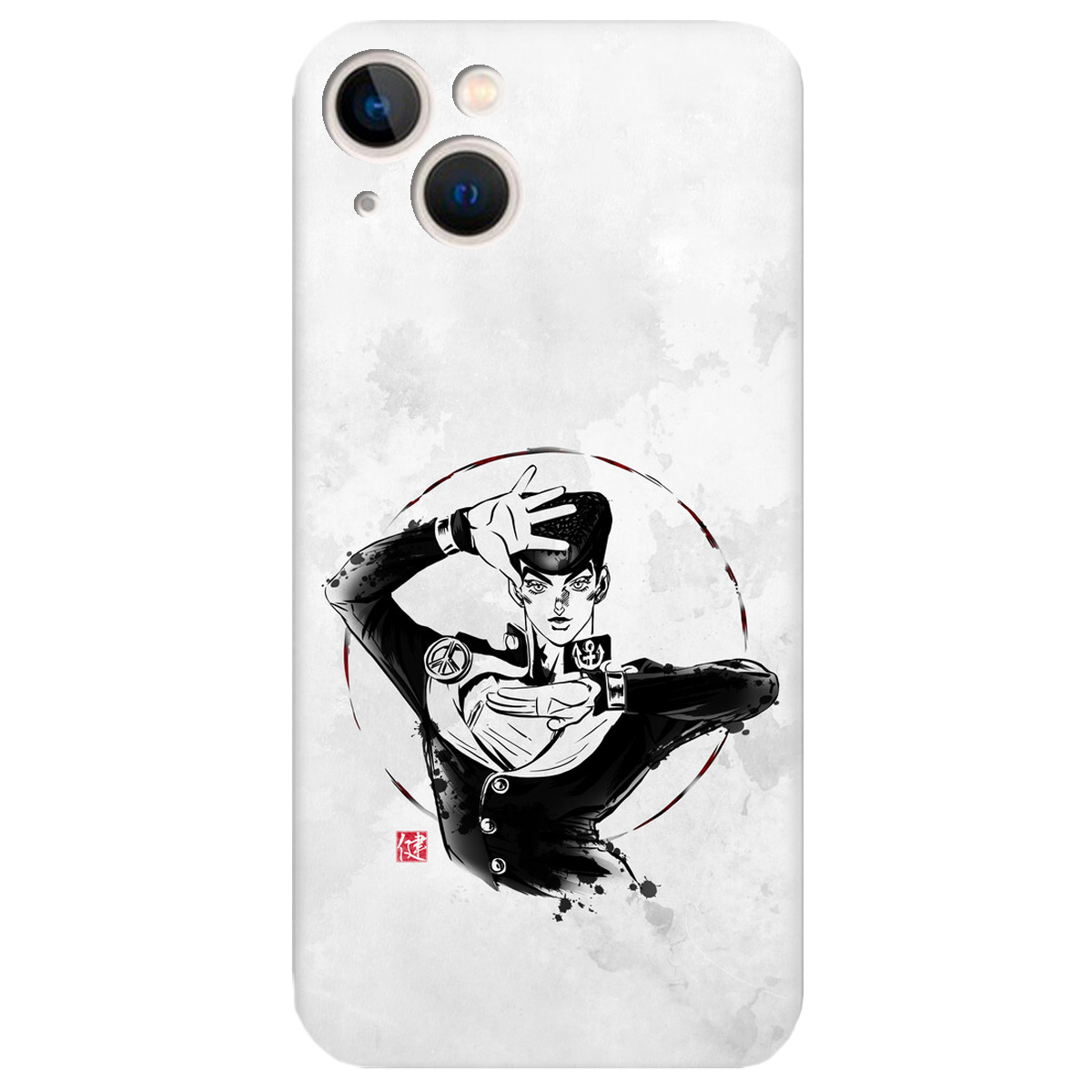 Чехол для Apple iPhone 13 Mini прозрачный Josuke Higashikata - фото 1 - Чехлы для телефонов