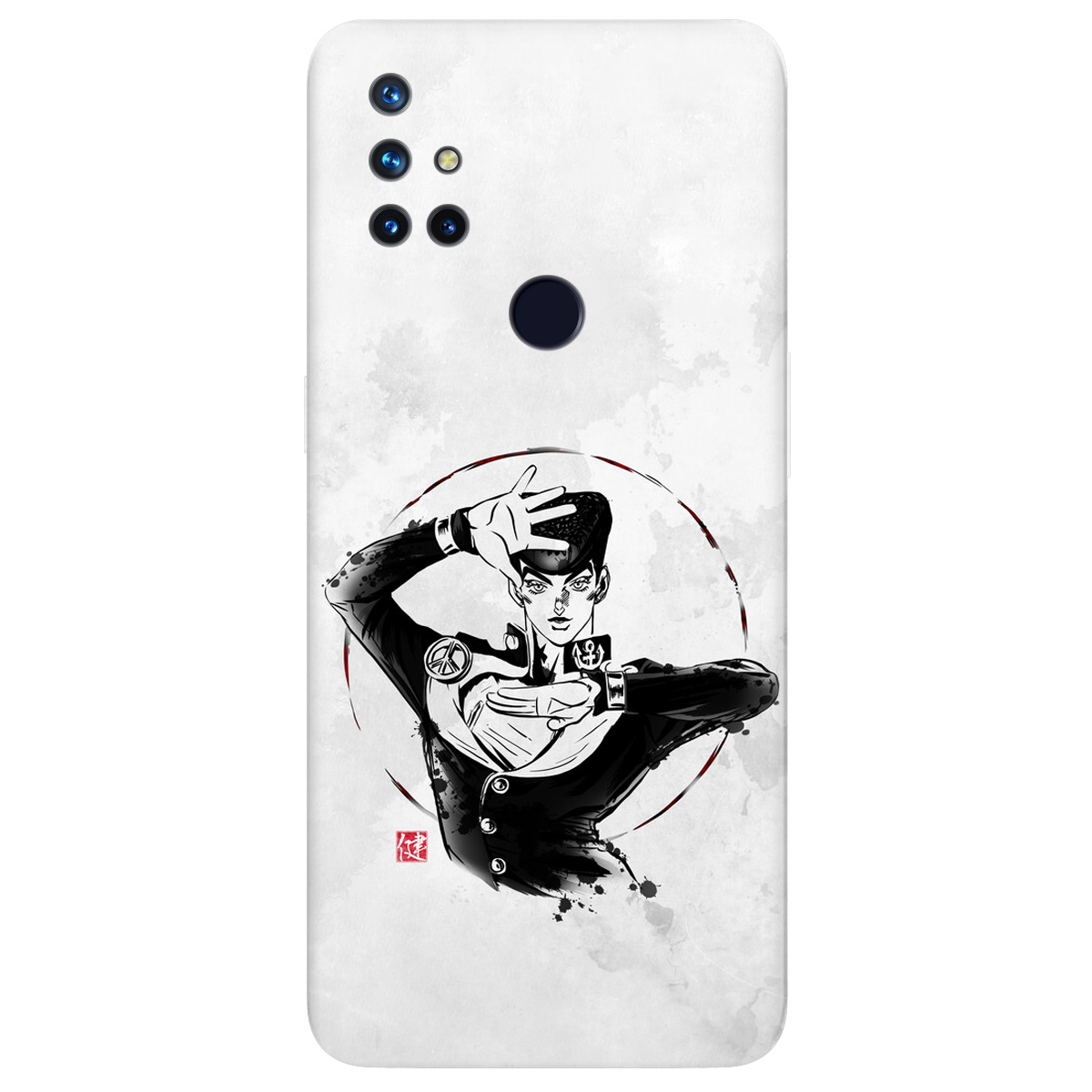 Чехол для OnePlus Nord N10 5G прозрачный Josuke Higashikata - фото 1 - Чехлы для телефонов