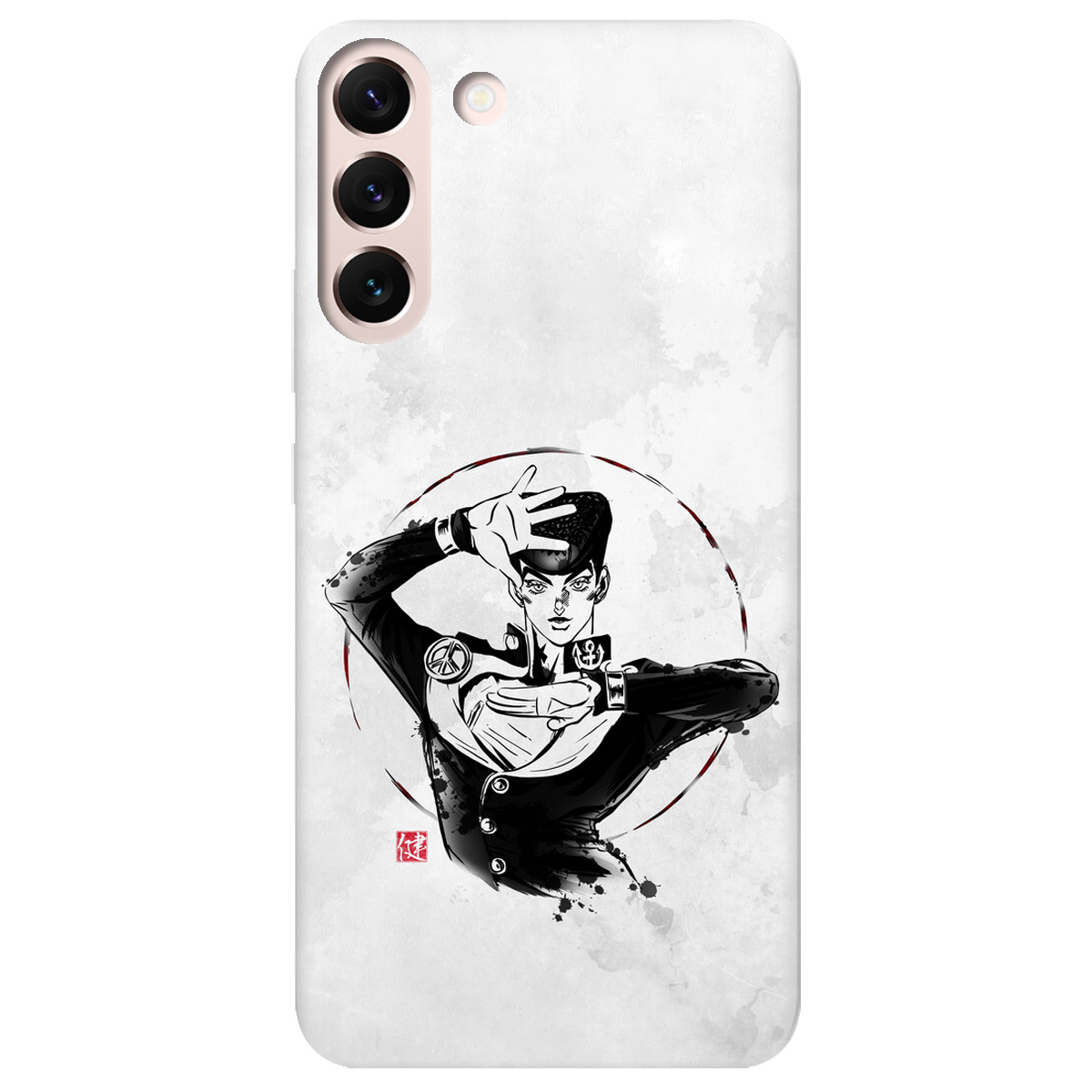 Чехол для Samsung Galaxy S22 Plus прозрачный Josuke Higashikata - фото 1 - Чехлы для телефонов