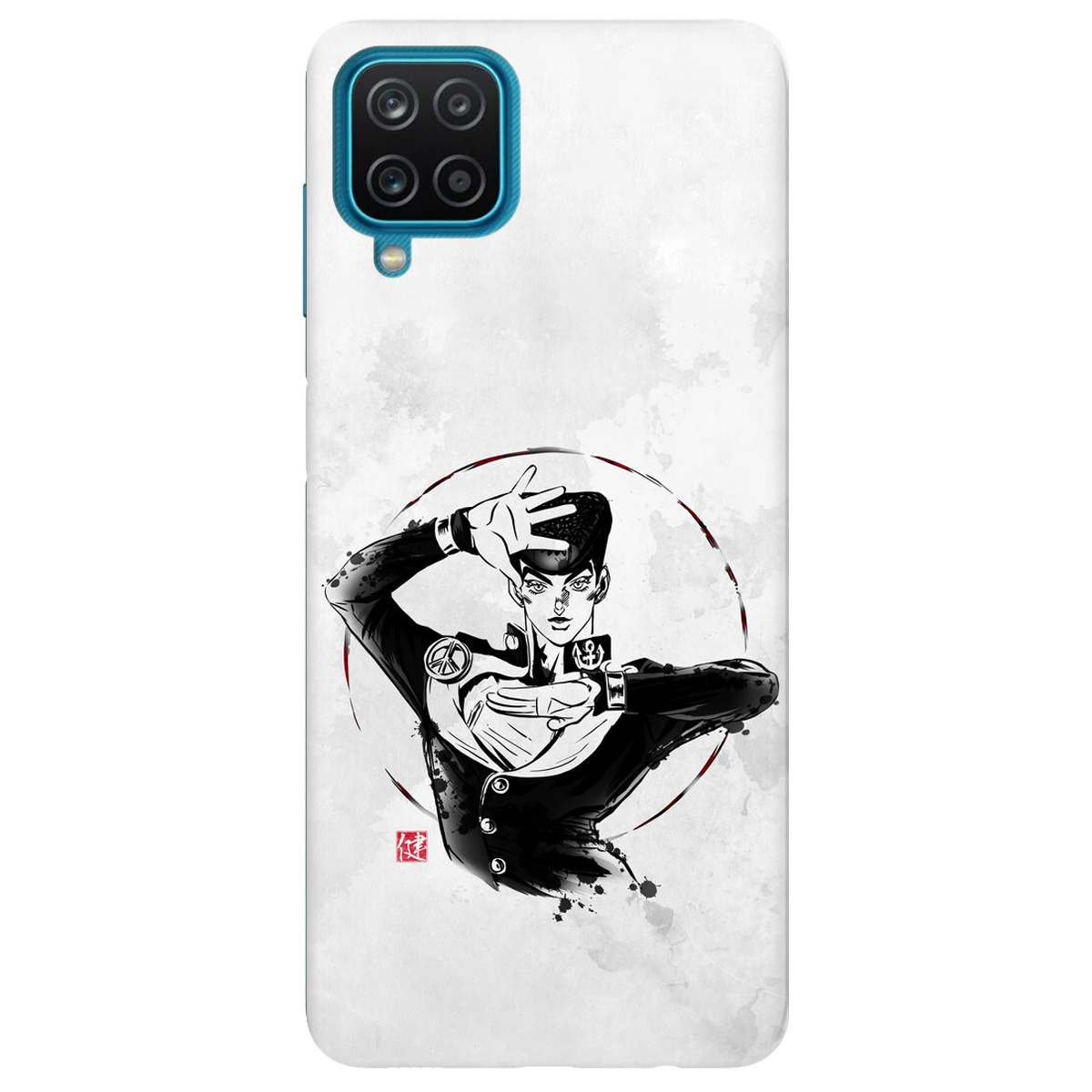 Чохол для Samsung Galaxy A12 5G прозорий Josuke Higashikata - фото 1 - Чохли для телефонів