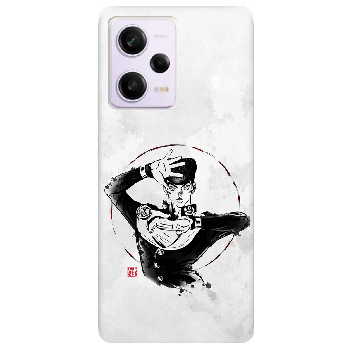 Чехол для Xiaomi Poco X5 Pro 5G прозрачный Josuke Higashikata - фото 1 Чехол для Xiaomi Poco X5 Pro 5G прозрачный Josuke Higashikata - фото 1 - Чехлы для телефонов