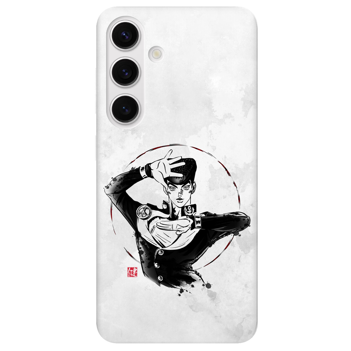 Чехол для Samsung Galaxy S25 Plus прозрачный Josuke Higashikata - фото 1 - Чехлы для телефонов