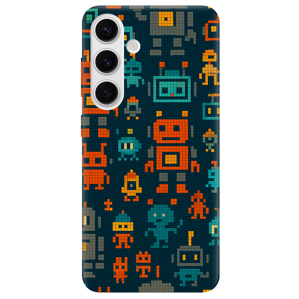 Чехол для Samsung Galaxy S25 Plus прозрачный Пиксельные работы - фото 1 Чехол для Samsung Galaxy S25 Plus прозрачный Пиксельные работы - фото 1 - Чехлы для телефонов