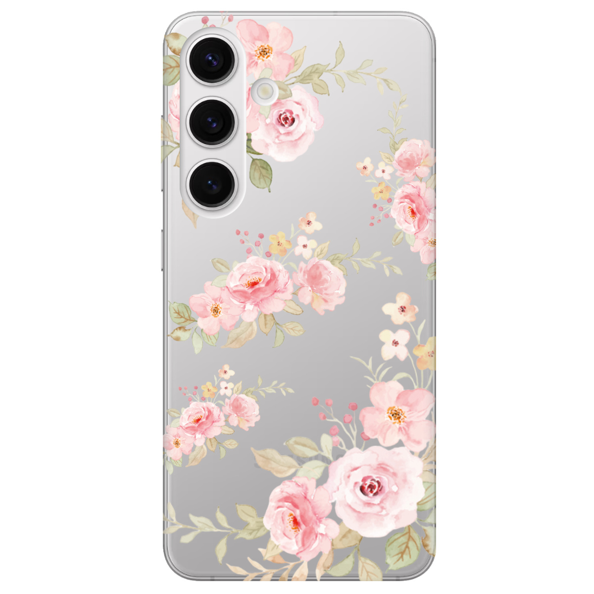 Чохол для Samsung Galaxy S25 Plus прозорий Аромат ніжності - фото 1 - Чохли для телефонів