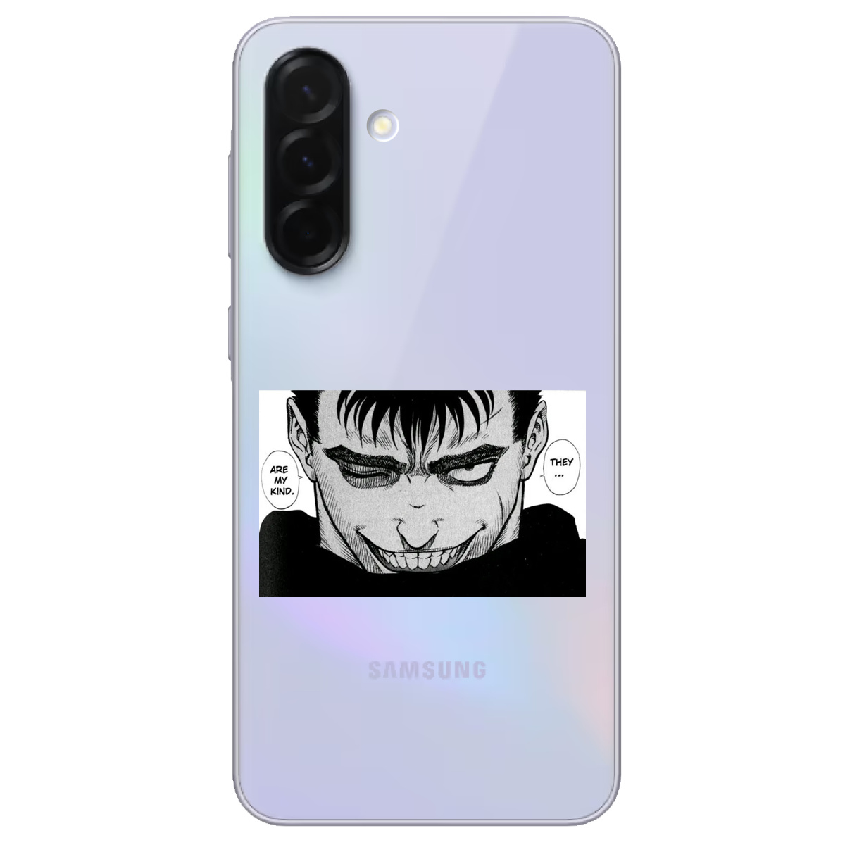 Чохол для Samsung Galaxy A36 прозорий Ґатс Берсерк Berserk - фото 1 - Чохли для телефонів