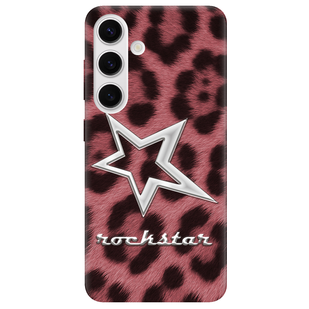 Чехол для Samsung Galaxy S24 Plus прозрачный Rockstar - фото 1 - Чехлы для телефонов