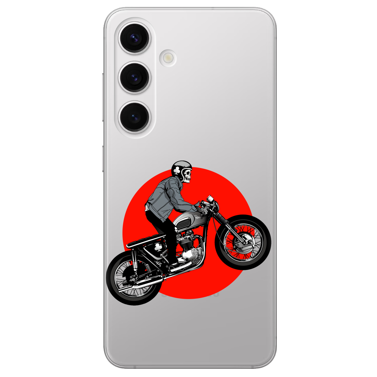 Чехол для Samsung Galaxy S24 Plus прозрачный Крути ручку - фото 1 Чехол для Samsung Galaxy S24 Plus прозрачный Крути ручку - фото 1 - Чехлы для телефонов