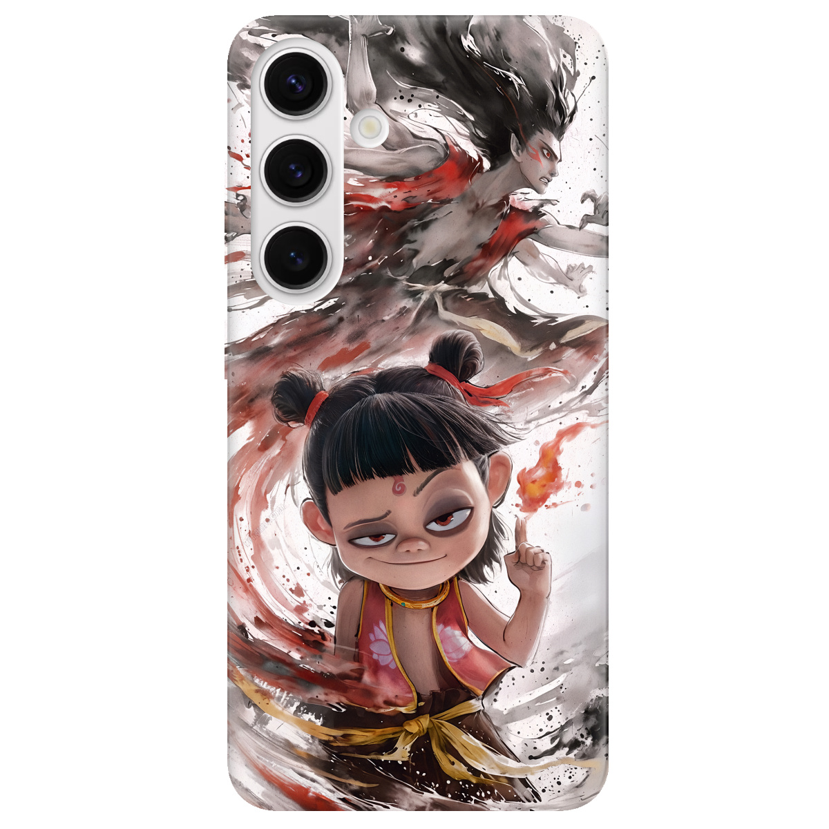 Чохол для Samsung Galaxy S24 Plus прозорий Легенда Нечжа - фото 1 - Чохли для телефонів