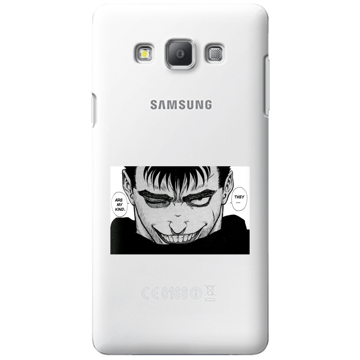 Чохол для Samsung Galaxy A7 2015 прозорий Ґатс Берсерк Berserk - фото 1 - Чохли для телефонів