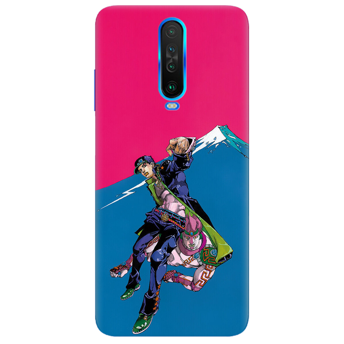 Чохол для Xiaomi Redmi K30 прозорий Джотаро Куджо JoJo - фото 1 - Чохли для телефонів