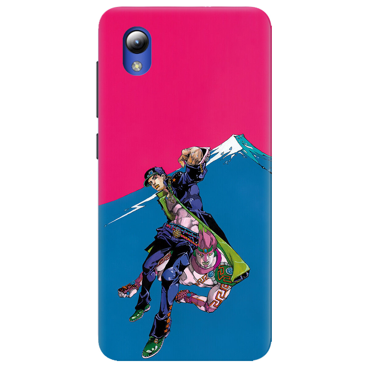 Чехол для ZTE Blade A3 2019 прозрачный Джотаро Куджо JoJo - фото 1 - Чехлы для телефонов