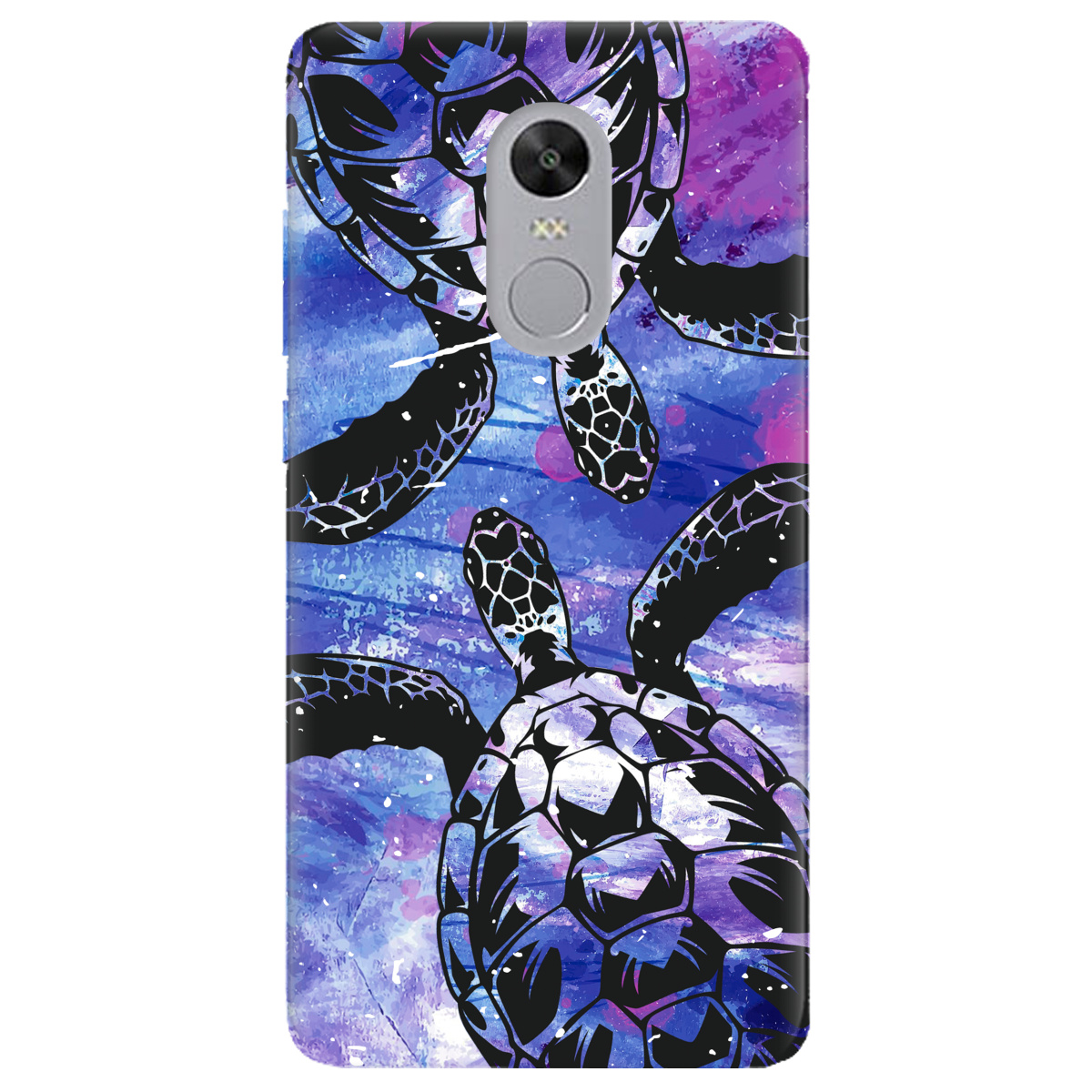 Чехол для Xiaomi Redmi 5 Plus прозрачный Turtles - фото 1 - Чехлы для телефонов
