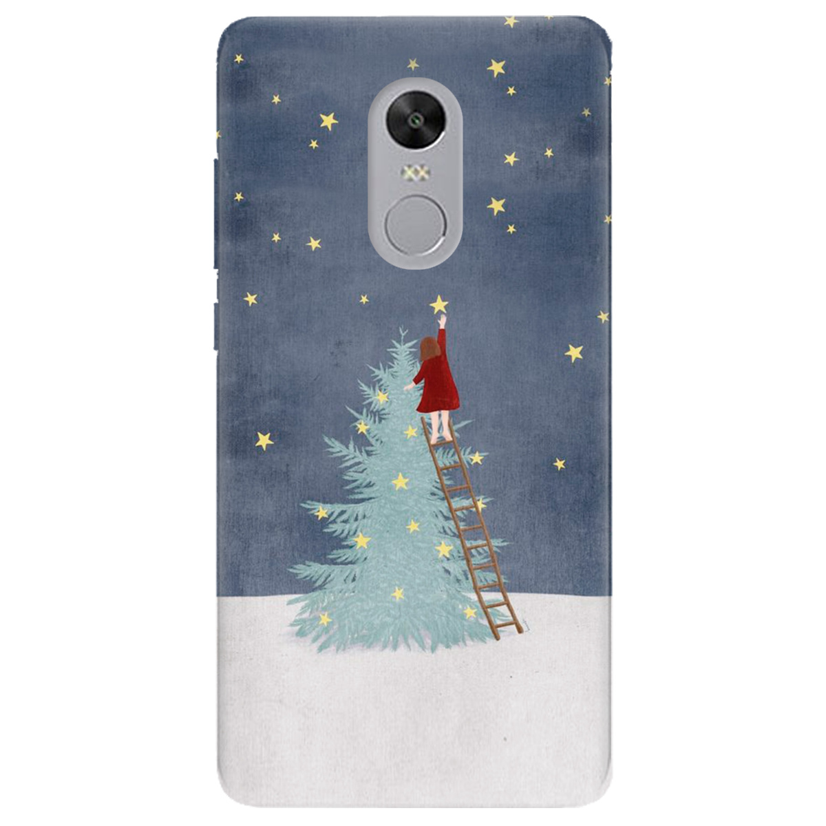 Чохол для Xiaomi Redmi 5 Plus прозорий Girlwithstar - фото 1 - Чохли для телефонів