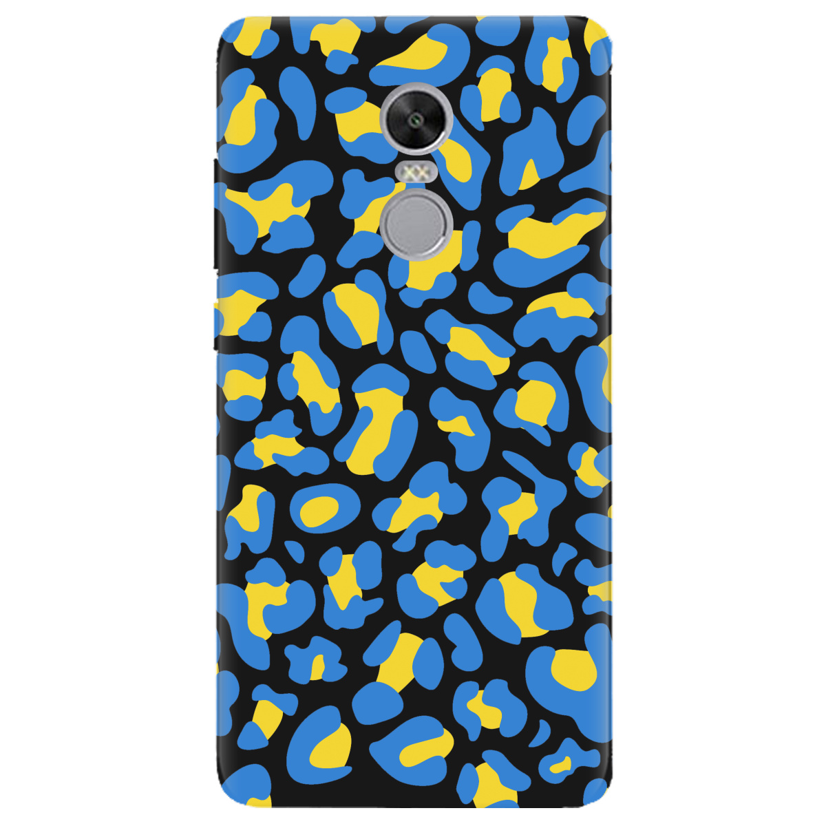 Чехол для Xiaomi Redmi 5 Plus черный матовый soft touch LeopardUA - фото 1 - Чехлы для телефонов