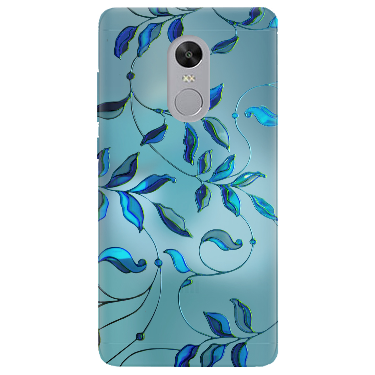 Чехол для Xiaomi Redmi 5 Plus прозрачный Witraz - фото 1 - Чехлы для телефонов