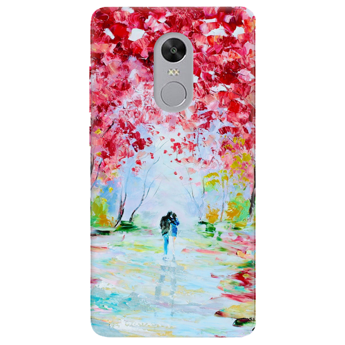 Чохол для Xiaomi Redmi 5 Plus прозорий Paseo romántico - фото 1 - Чохли для телефонів