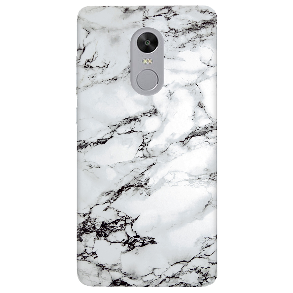 Чехол для Xiaomi Redmi 5 Plus прозрачный Мрамор - фото 1 - Чехлы для телефонов