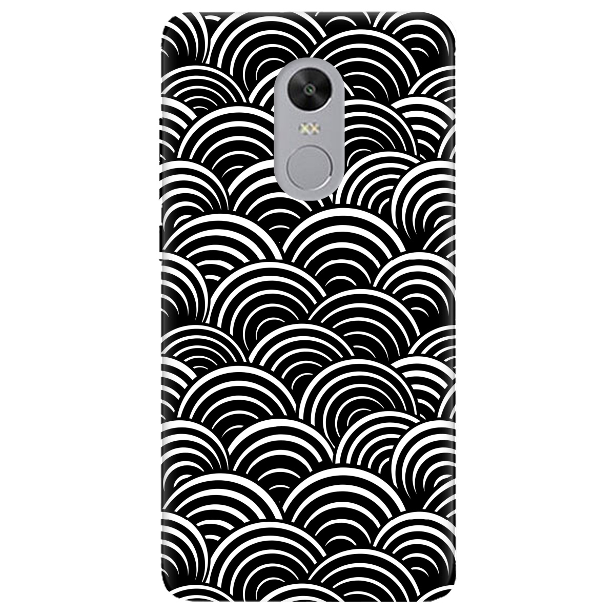 Чехол для Xiaomi Redmi 5 Plus прозрачный Waves - фото 1 - Чехлы для телефонов