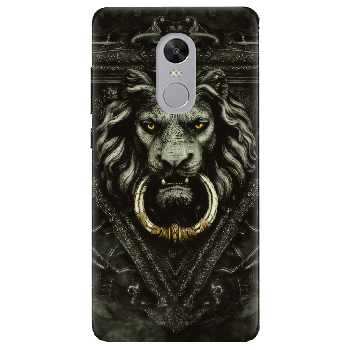 Чехол для Xiaomi Redmi 5 Plus прозрачный Iron lion - фото 1 - Чехлы для телефонов