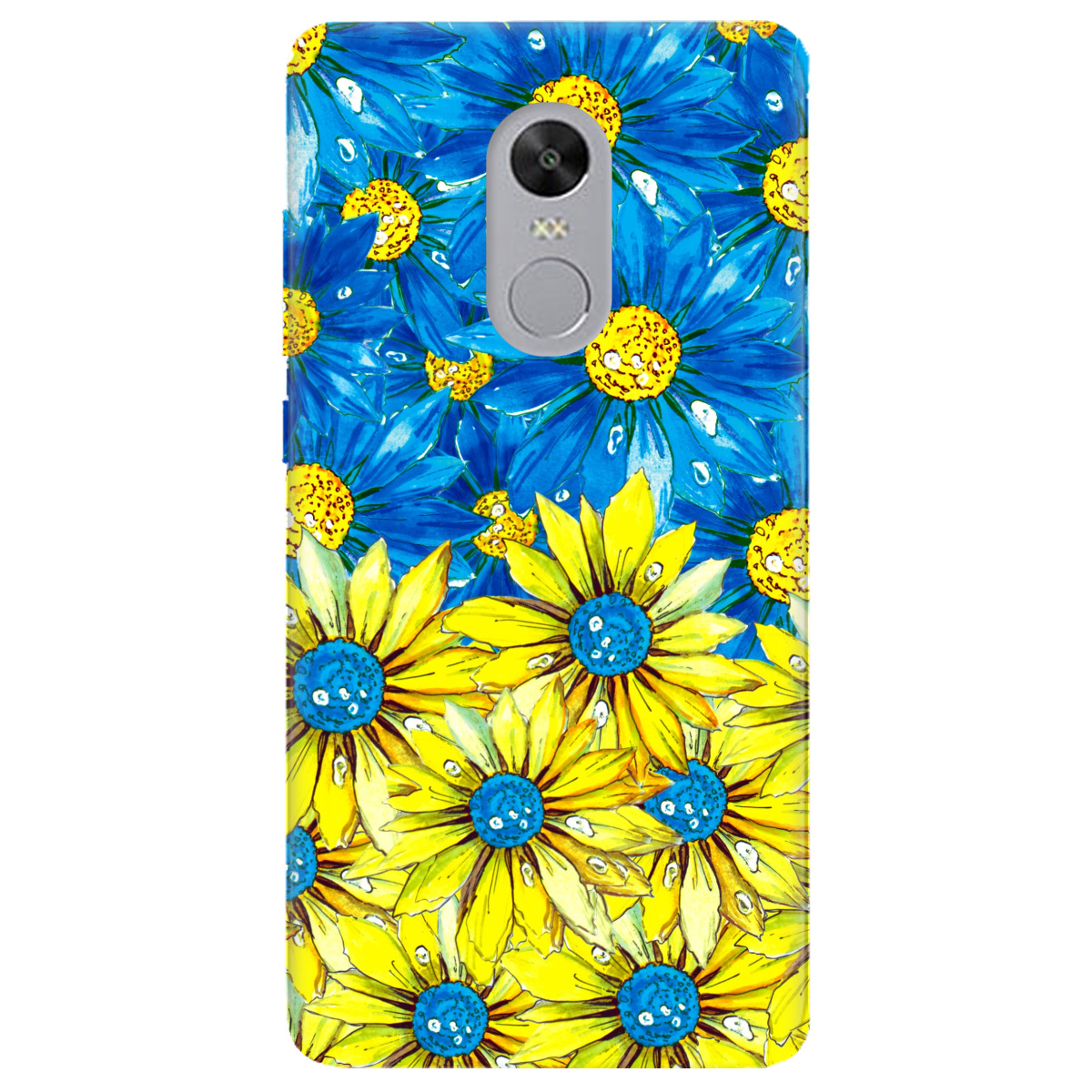 Чехол для Xiaomi Redmi 5 Plus прозрачный Kvitka - фото 1 - Чехлы для телефонов