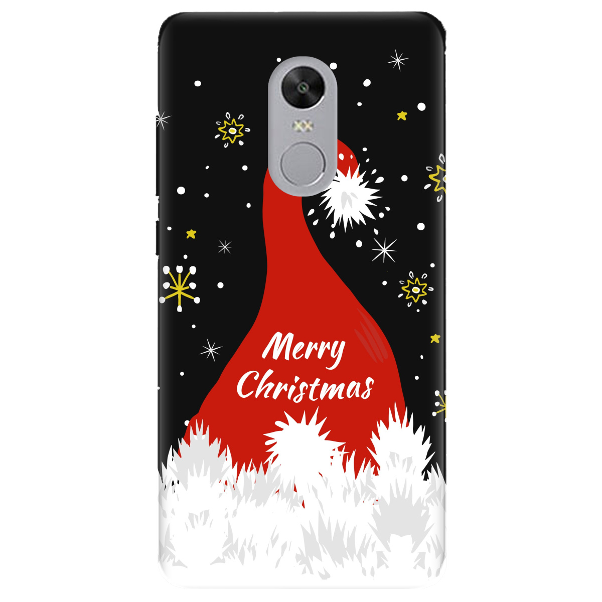 Чехол для Xiaomi Redmi 5 Plus прозрачный Santa - фото 1 - Чехлы для телефонов