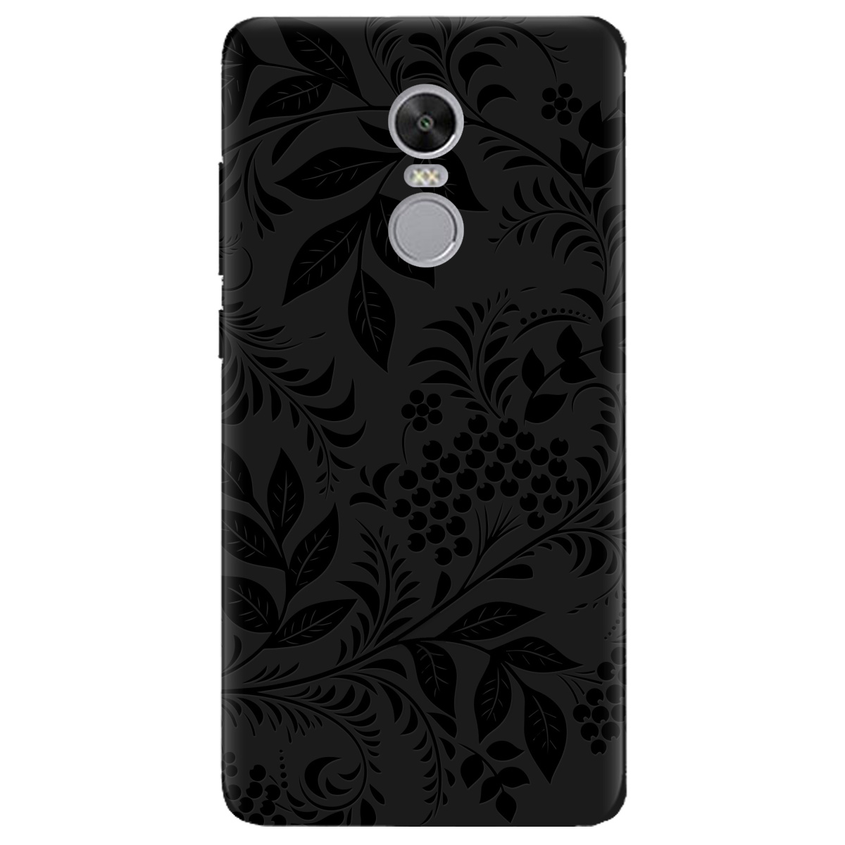 Чохол для Xiaomi Redmi 5 Plus чорний матовий soft touch Art - фото 1 - Чохли для телефонів