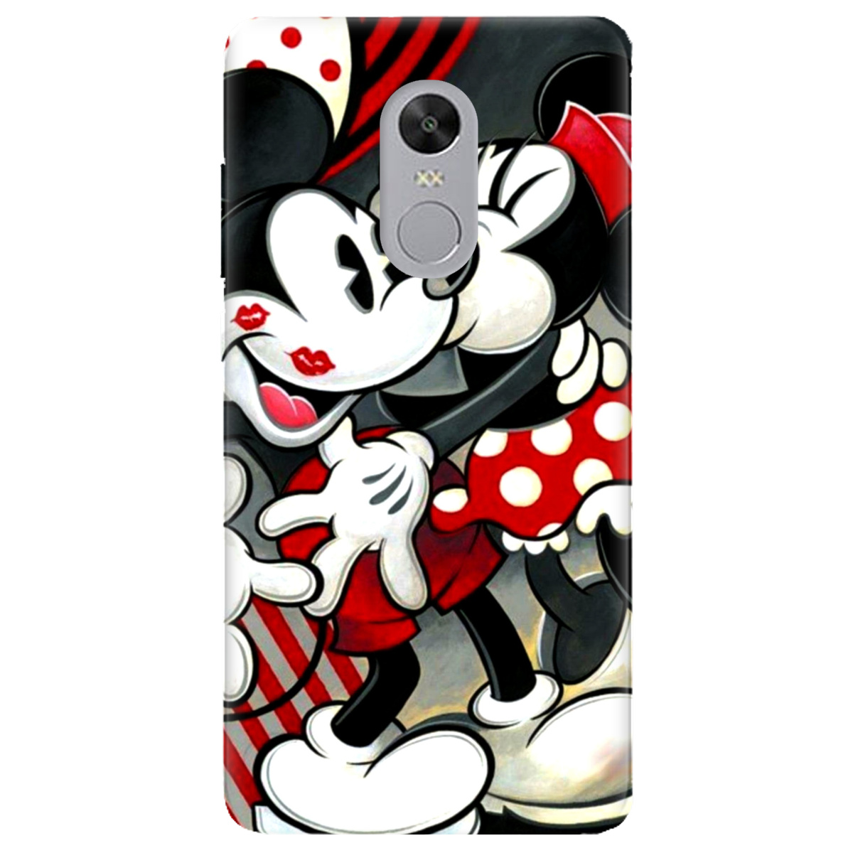 Чохол для Xiaomi Redmi 5 Plus прозорий Mikki - фото 1 - Чохли для телефонів