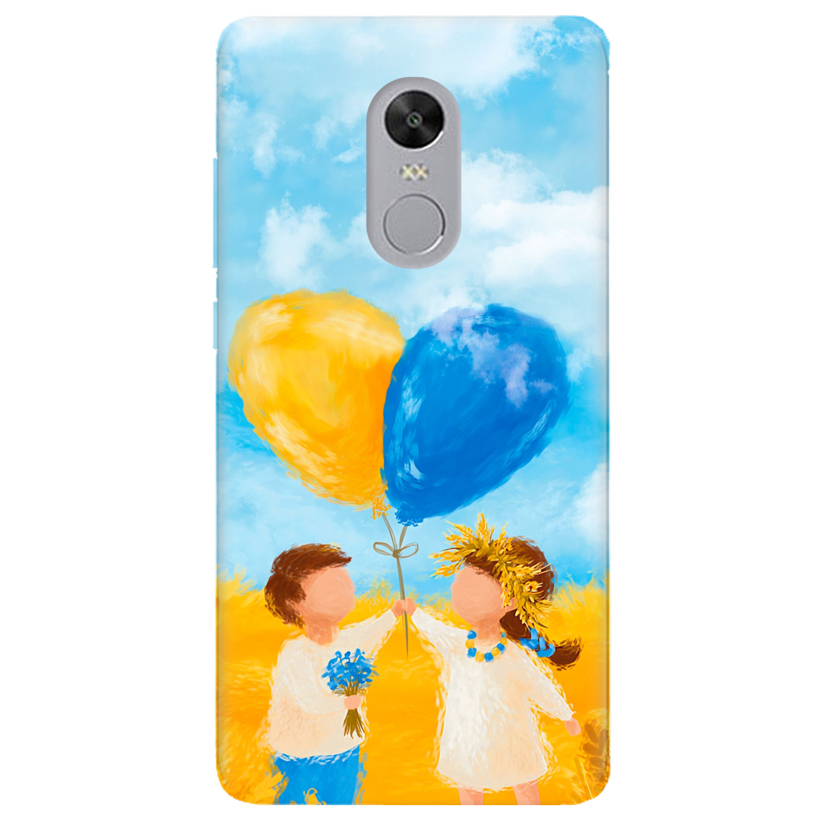 Чехол для Xiaomi Redmi 5 Plus прозрачный Ранкова тиша - фото 1 - Чехлы для телефонов