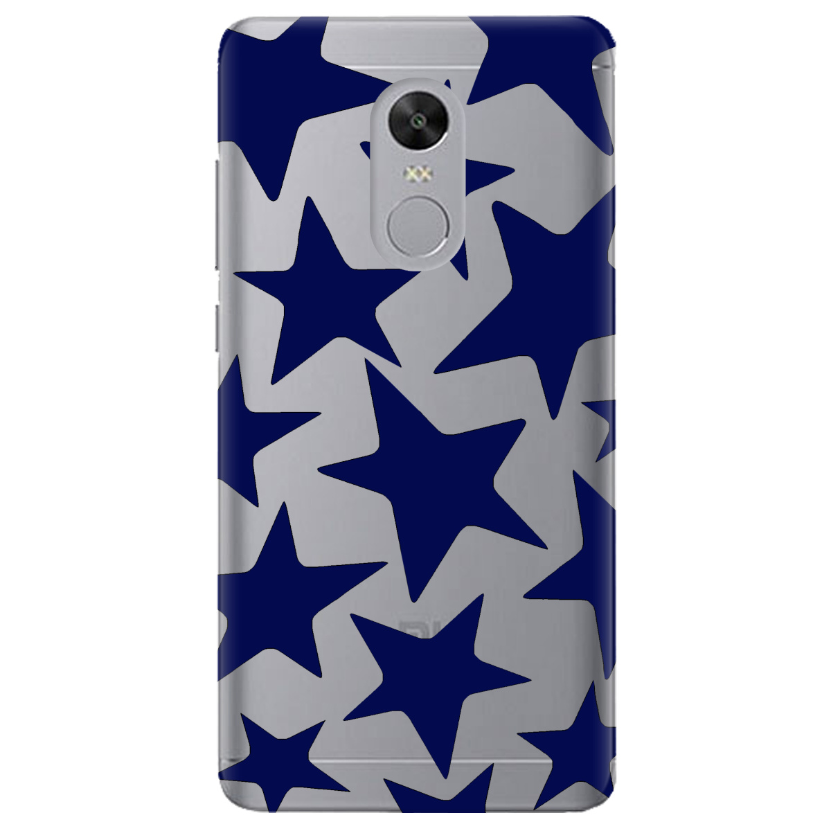 Чехол для Xiaomi Redmi 5 Plus прозрачный Blue Star - фото 1 - Чехлы для телефонов