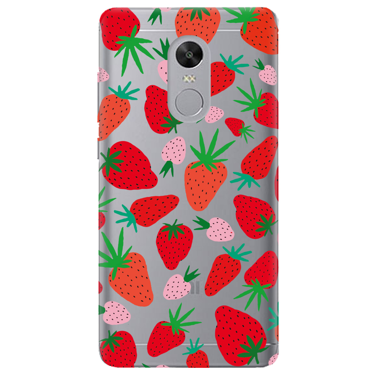 Чехол для Xiaomi Redmi 5 Plus прозрачный Berry Pop - фото 1 - Чехлы для телефонов