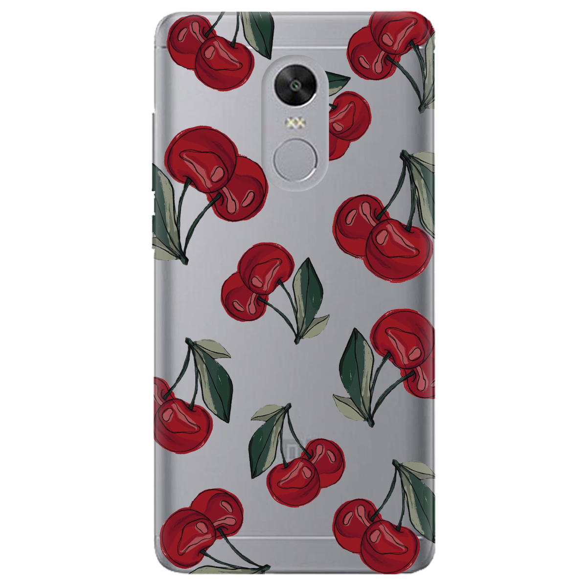 Чехол для Xiaomi Redmi 5 Plus прозрачный Berry Bright - фото 1 - Чехлы для телефонов