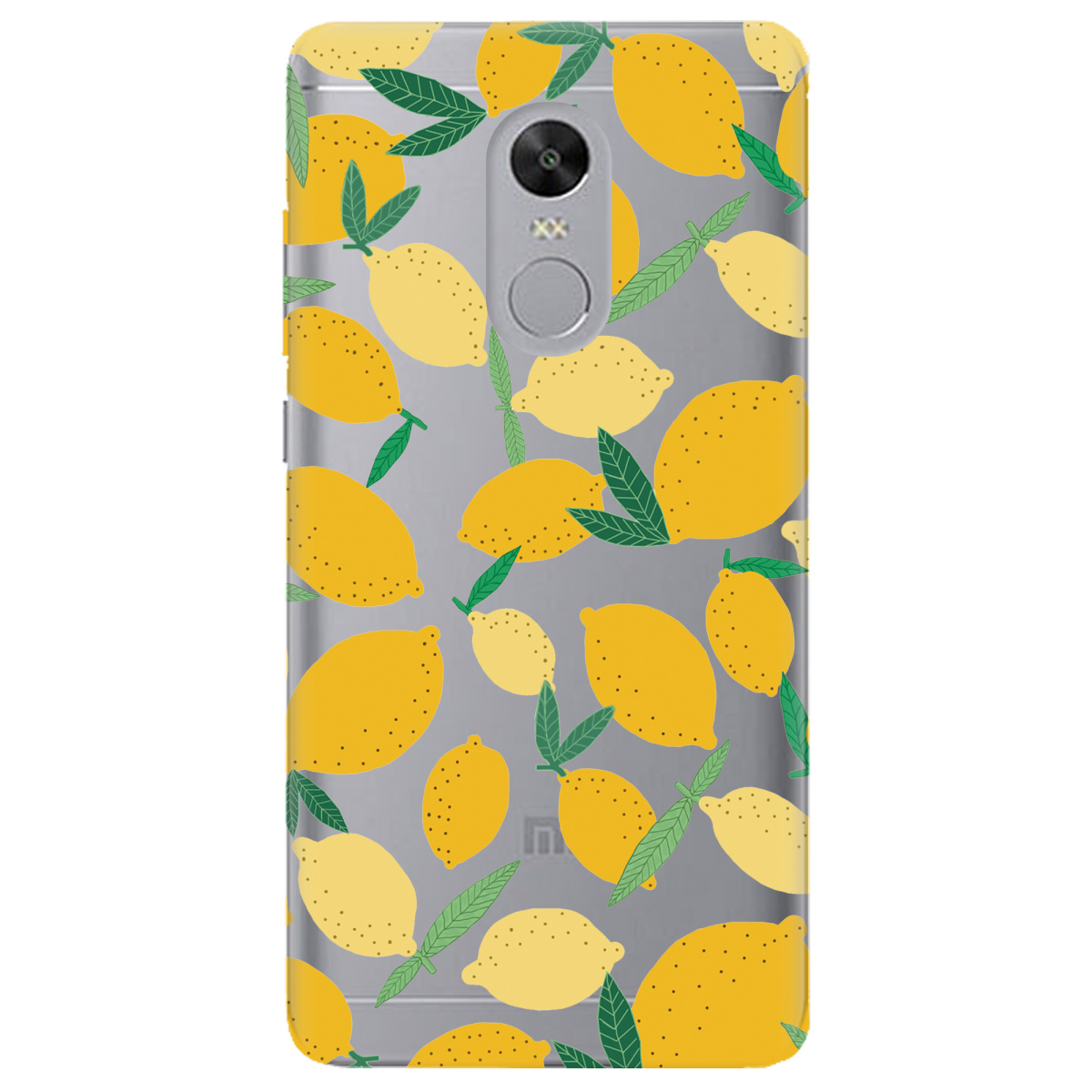 Чехол для Xiaomi Redmi 5 Plus прозрачный Citrus Bliss - фото 1 - Чехлы для телефонов