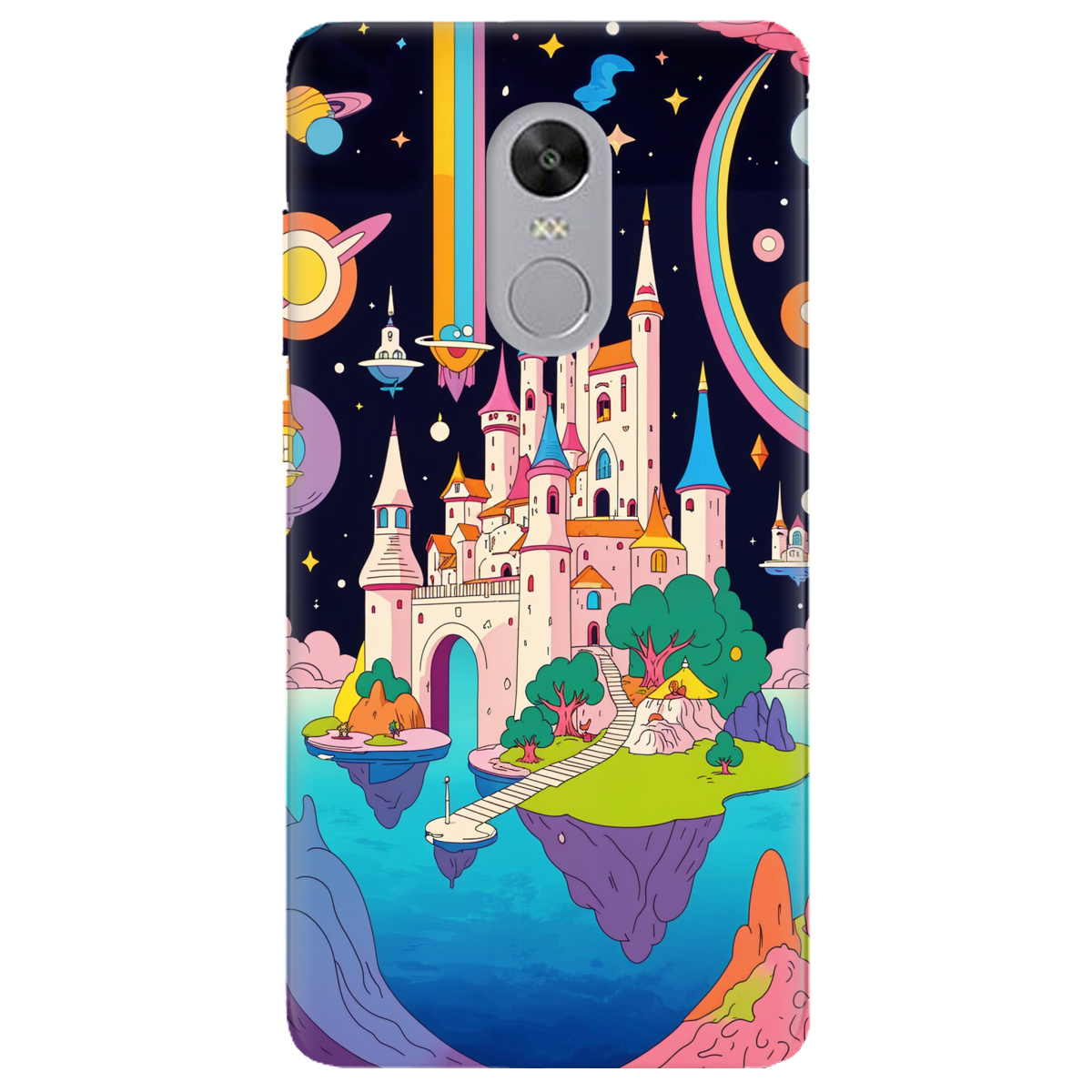 Чехол для Xiaomi Redmi 5 Plus прозрачный Cosmic Fairytale - фото 1 - Чехлы для телефонов