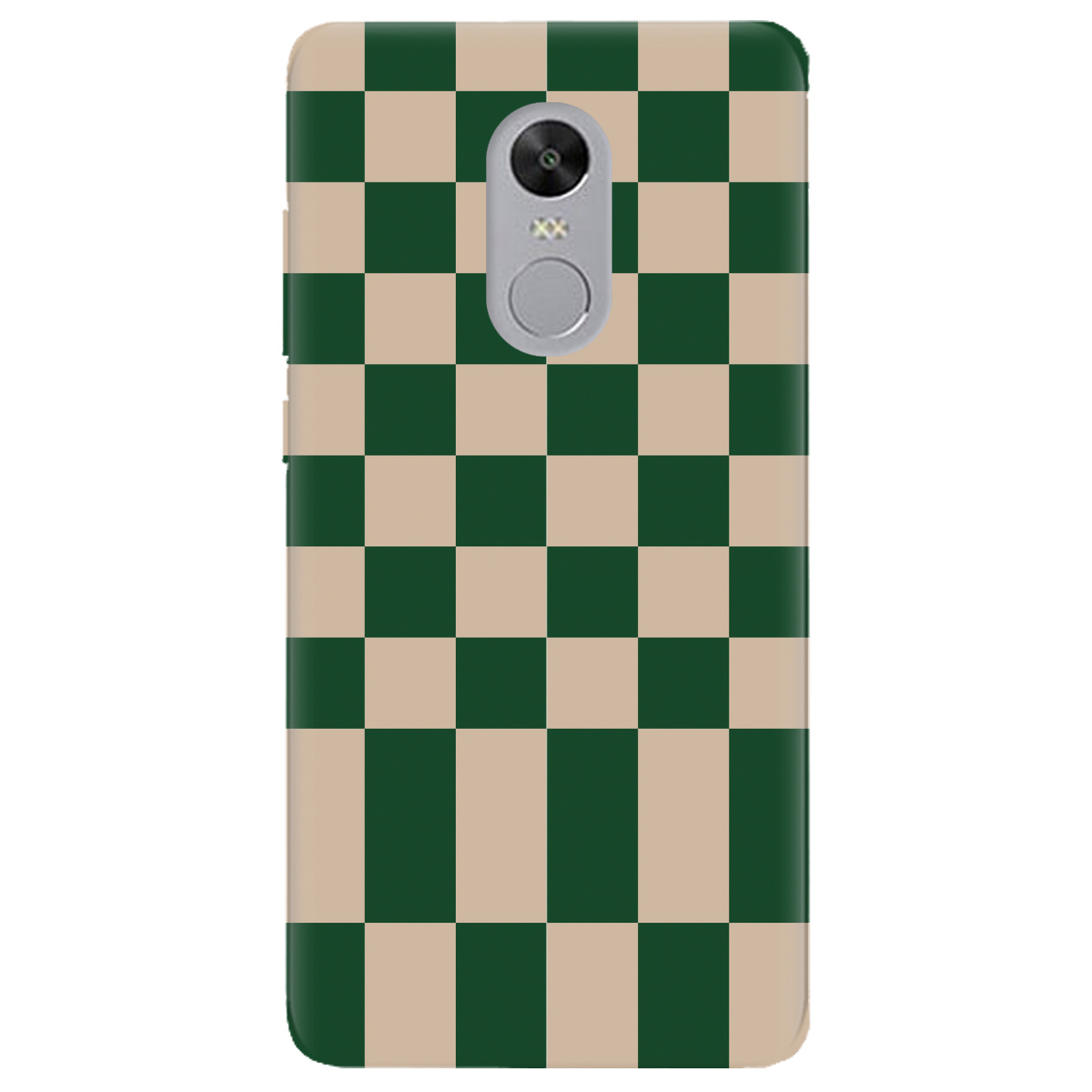Чехол для Xiaomi Redmi 5 Plus прозрачный Green chess - фото 1 - Чехлы для телефонов