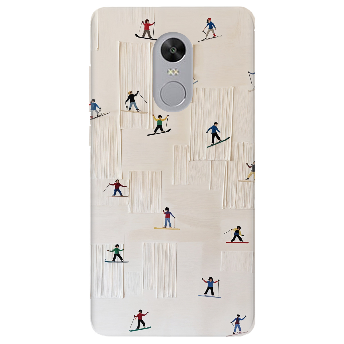 Чохол для Xiaomi Redmi 5 Plus прозорий Skiing Dreams - фото 1 - Чохли для телефонів