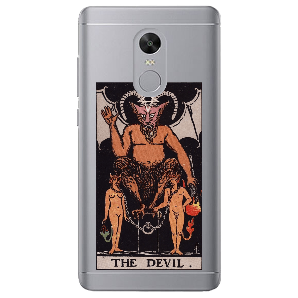 Чохол для Xiaomi Redmi 5 Plus прозорий The Devil - фото 1 - Чохли для телефонів