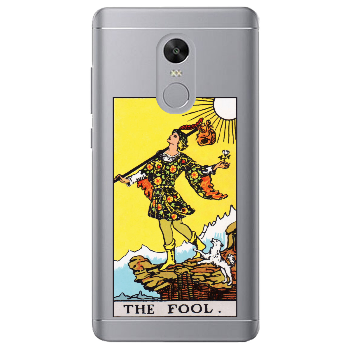 Чехол для Xiaomi Redmi 5 Plus прозрачный The Fool - фото 1 - Чехлы для телефонов