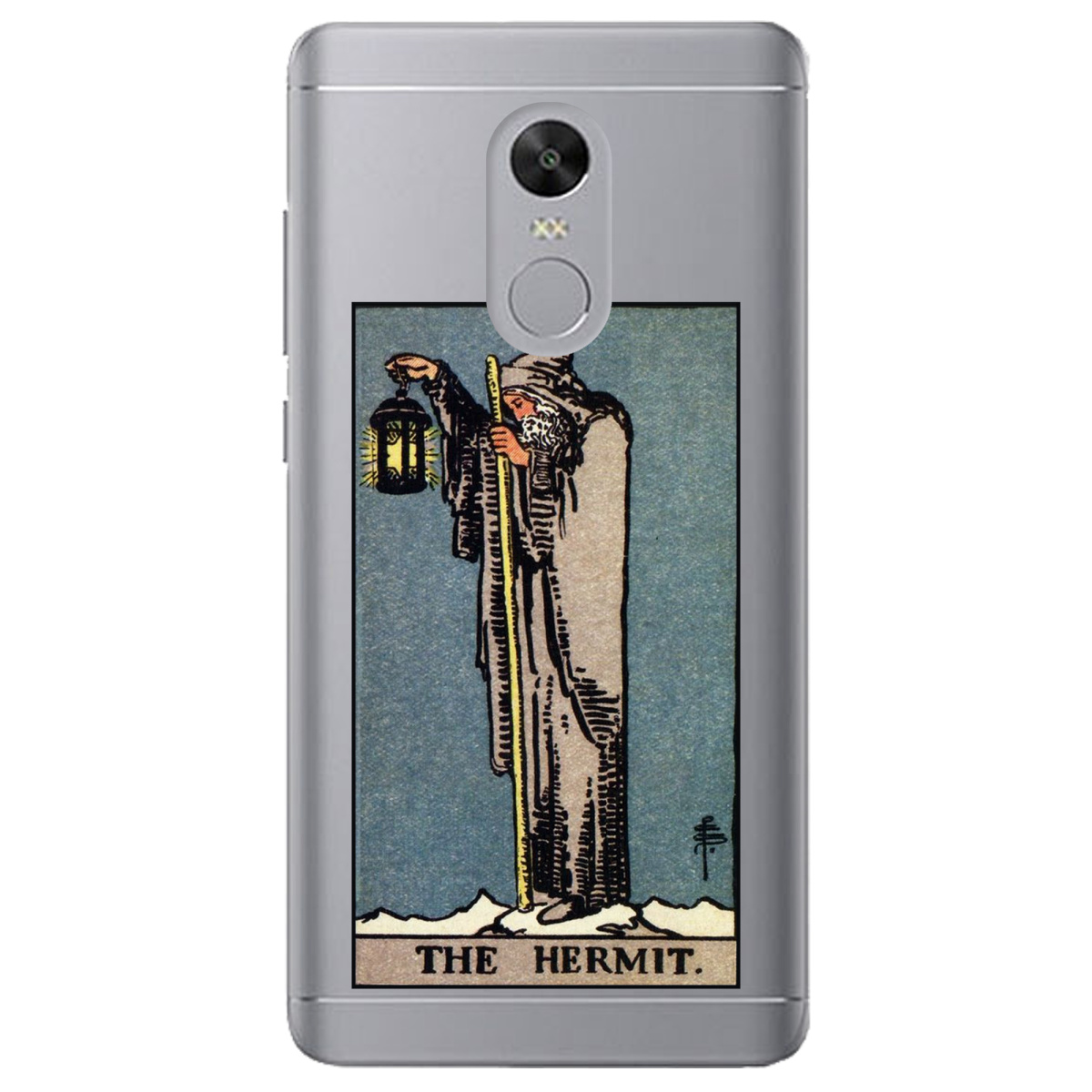 Чехол для Xiaomi Redmi 5 Plus прозрачный The Hermit - фото 1 - Чехлы для телефонов