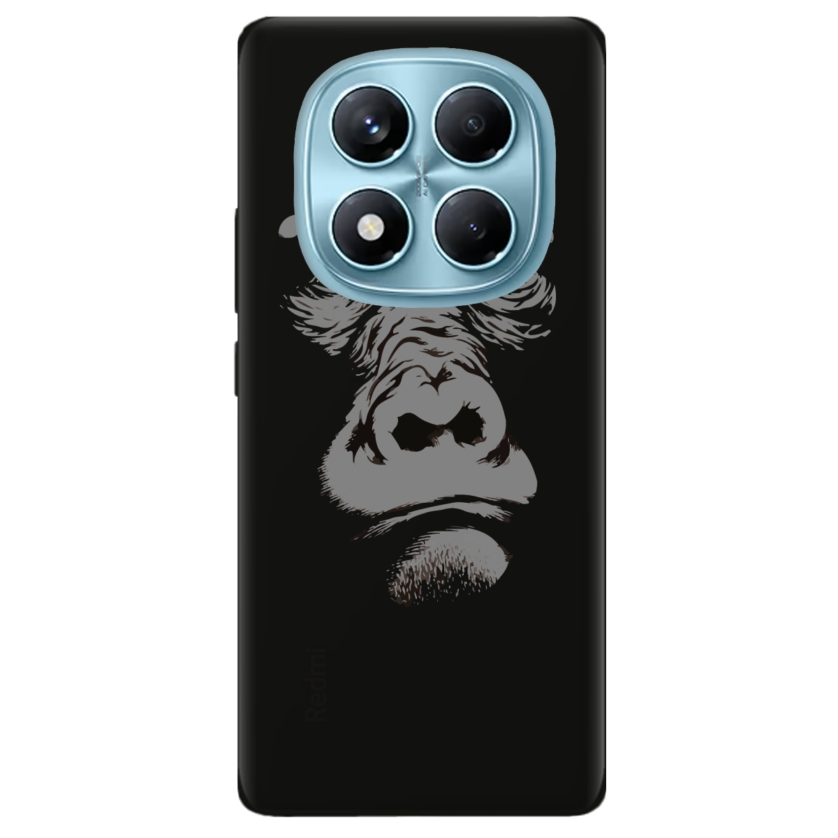 Чехол для Xiaomi Redmi Note 14 Pro 4G прозрачный Gorilla - фото 1 - Чехлы для телефонов