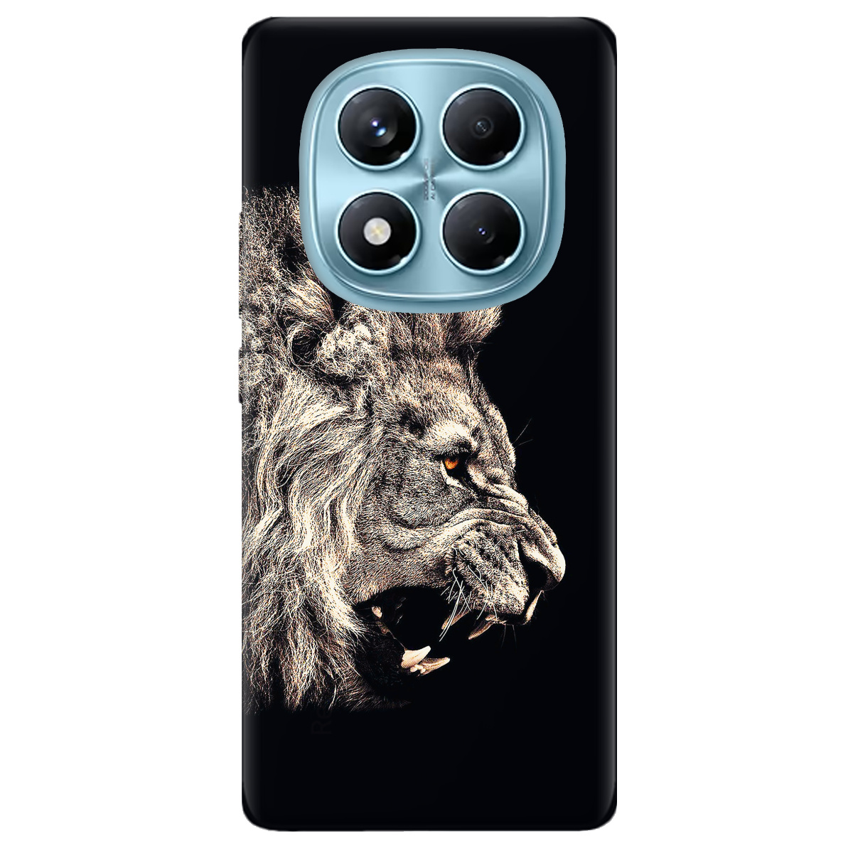 Чехол для Xiaomi Redmi Note 14 Pro 4G прозрачный LION - фото 1 - Чехлы для телефонов