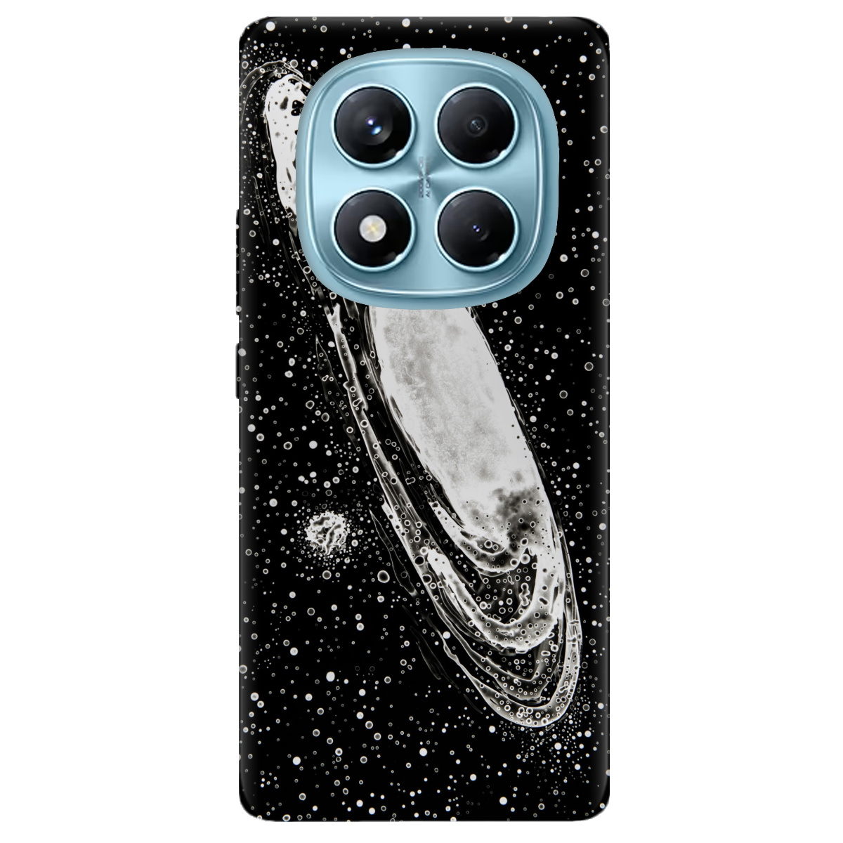 Чехол для Xiaomi Redmi Note 14 Pro 4G прозрачный Galaxy - фото 1 - Чехлы для телефонов