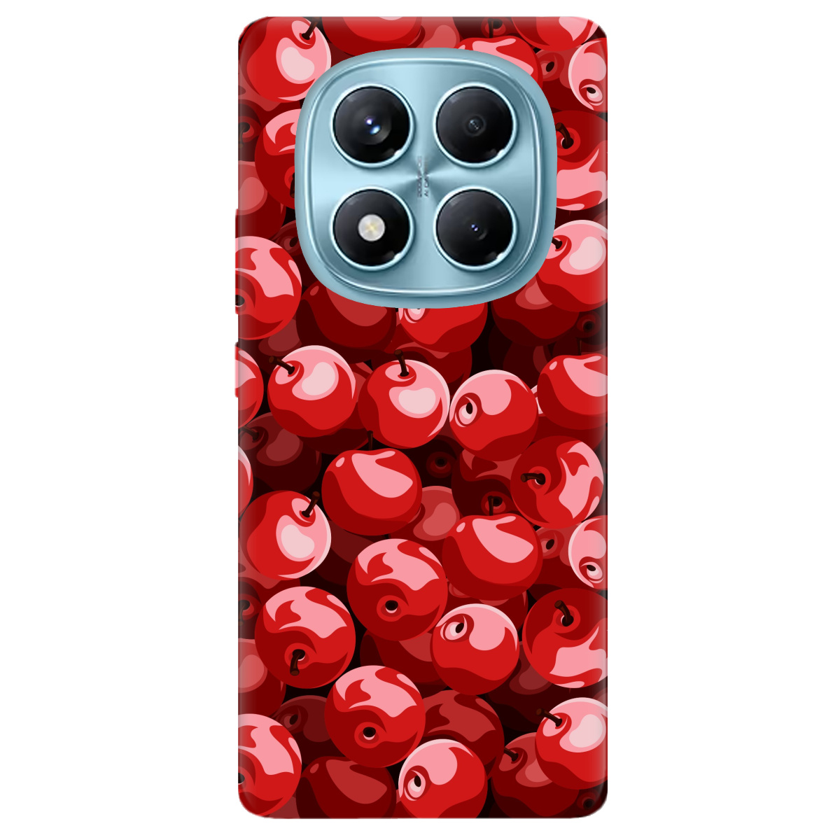 Чехол для Xiaomi Redmi Note 14 Pro 4G прозрачный Cherry - фото 1 - Чехлы для телефонов